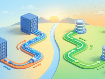 storage replication vs db replication
